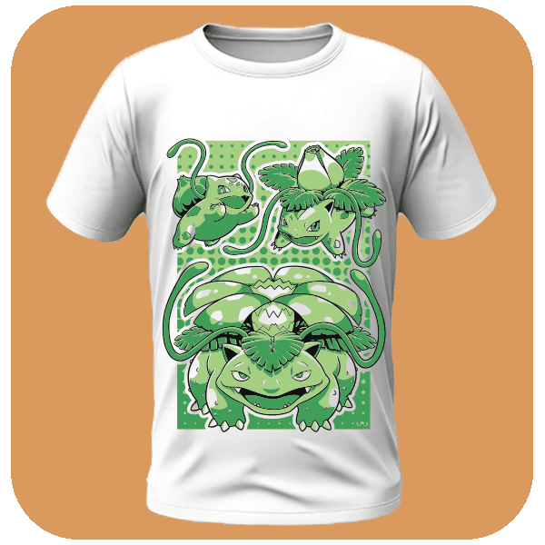 Koszulka Pokemon Bulbasaur