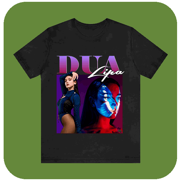 Koszulka Dua Lipa Bootleg Vintage