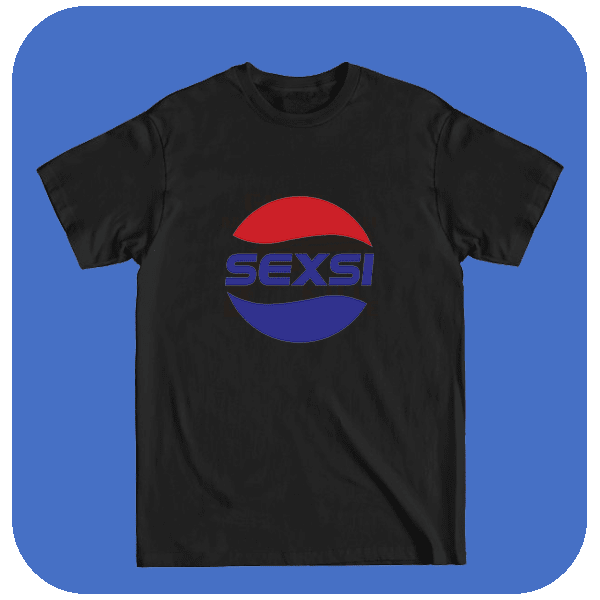 Śmieszna Koszulka SEXSI - obrazek 2