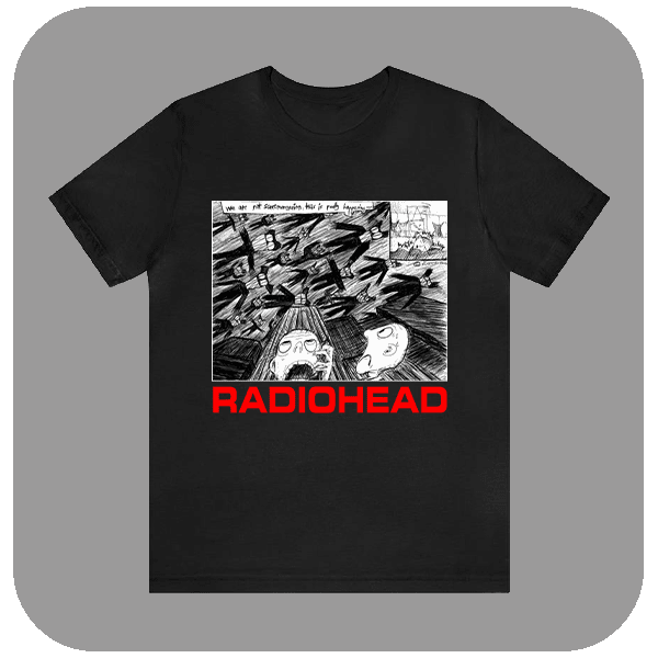 Koszulka Bootleg Radiohead
