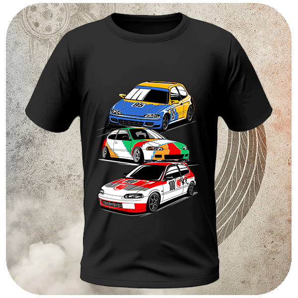 Koszulka Honda Civic EG