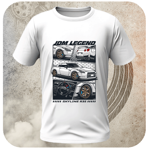 Koszulka Nissan Skyline Bootleg